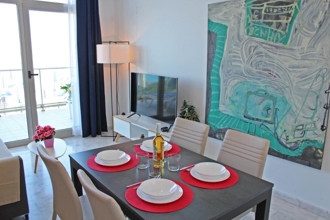 Skyline 20 Apartamento De Lujo Con Terraza Privada Y Vistas Al Mar بينايدورم المظهر الخارجي الصورة