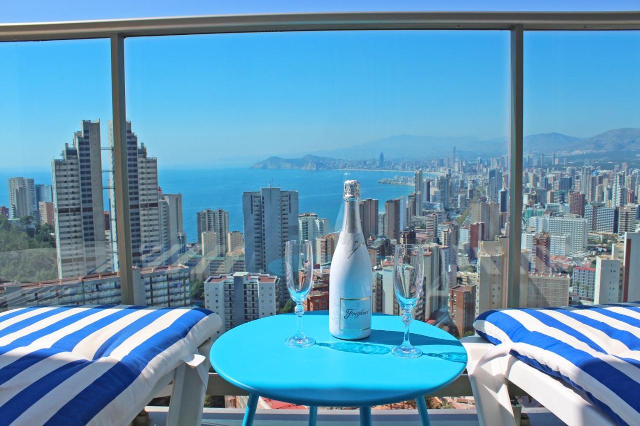 Skyline 20 Apartamento De Lujo Con Terraza Privada Y Vistas Al Mar بينايدورم المظهر الخارجي الصورة