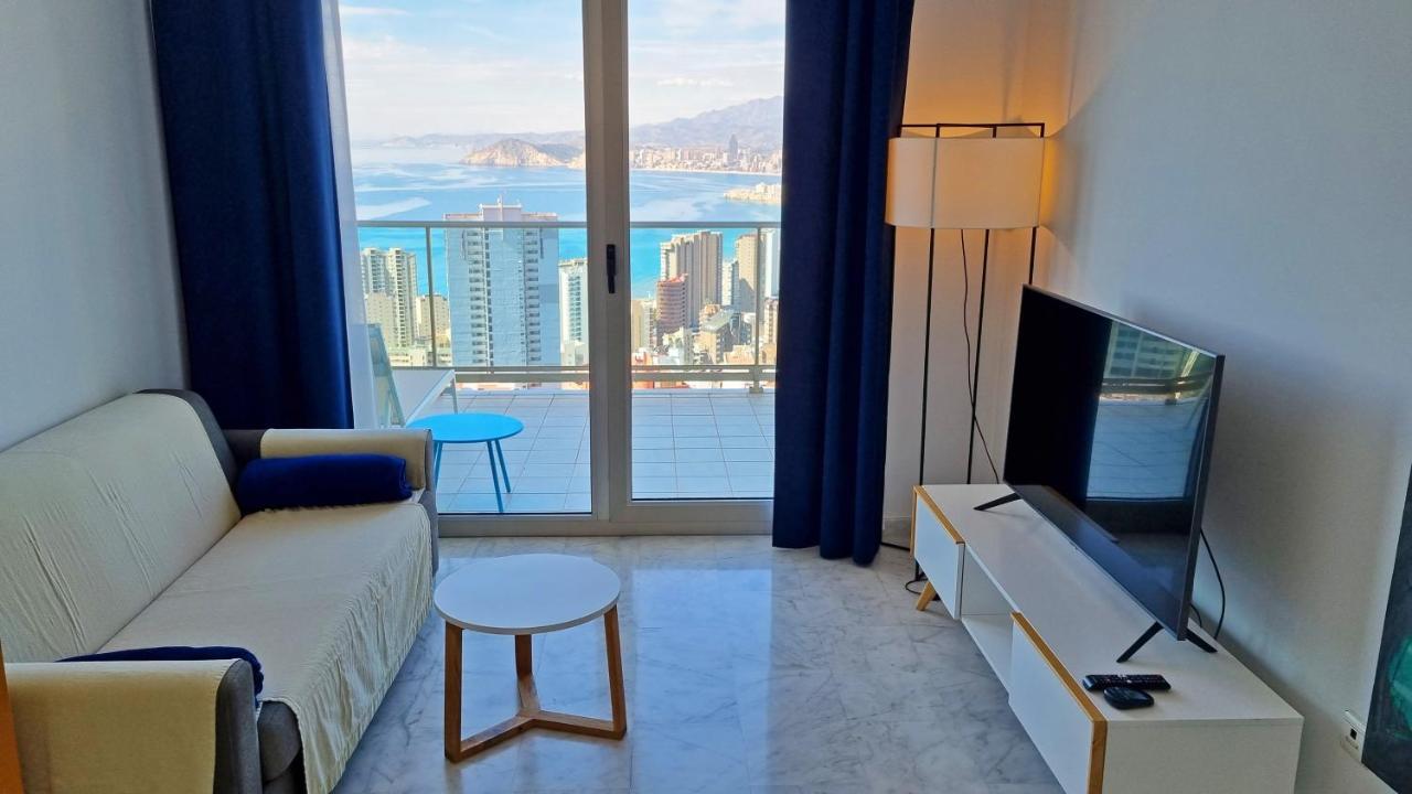 Skyline 20 Apartamento De Lujo Con Terraza Privada Y Vistas Al Mar بينايدورم المظهر الخارجي الصورة